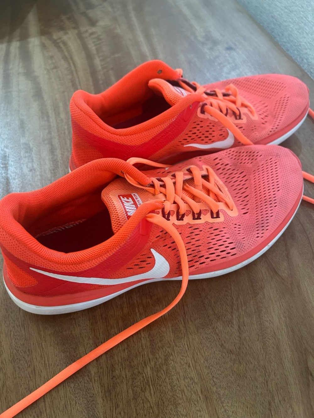 Nike Flex 2016 Run Orange Women's Running Shoes - Picture 5 of 8